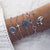 30 Styles Mix Turtle Heart Pearl Wave LOVE Crystal Marble Charm Bracelets for Women Boho Tassel Bracelet Jewelry Wholesale
